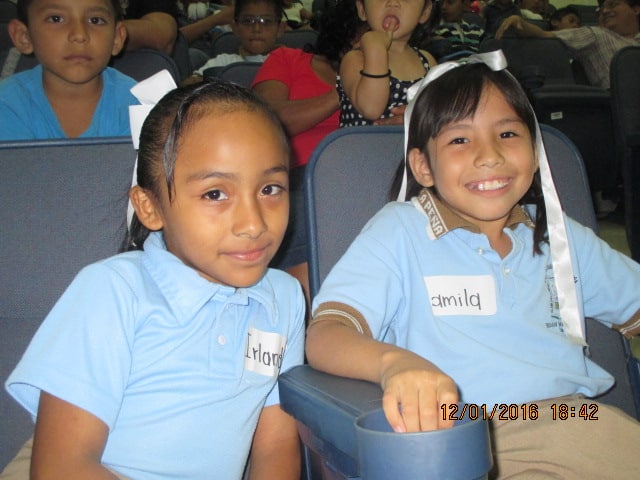 First and Second place winners in 3rd Grade.