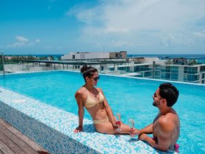Rooftop Pools in Playa del Carmen